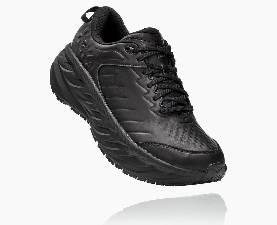 Hoka One One Hardloopschoenen Heren - Bondi Sr - Zwart - RK0657342